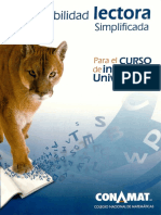 Habilidad Lectora Simplificada para El Curso de Ingreso A La Universidad (2da. Edición) - Conamat PDF