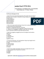 Soal Cpns PDF TWK 1
