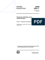 IRAM 3622-1 PROTECCION INDIVIDUAL CONTRA CAIDAS DE ALTURA.pdf