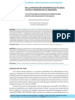 Geopolitica de La Integracion Suramericana via IIRSA - CONFLICTOS Y DESAFIOS en LA AMAZONIA