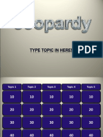 Jeopardy Template4 2003