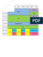 JADUAL BELAJAR