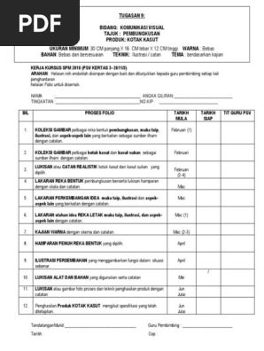 Semakan Krsv Borang Kosong Pdf