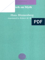 Hans Blumenberg-Work on Myth (Studies in Contemporary German Social Thought)-The MIT Press (1988)