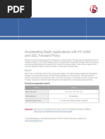 Accelerating Saas Applications With F5 Aam and SSL Forward Proxy