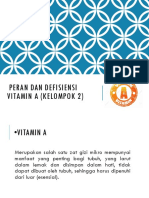 Peran Dan Defisiensi Vitamin a (1nn)
