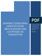 Norway's Enduring Constitution: Implications For Countries in Transition