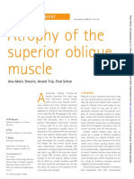 Atrophy of The Superior Oblique Muscle