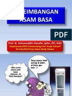 Keseimbangan Asam Basa: Prof. Dr. Achsanuddin Hanafie, Span, Kic, Kao
