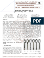 Design Evaluation and Optimization of IC Engine Connecting Rods '" A Review