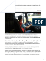 ICATLAX recibió acreditación para evaluar operadores de autotransporte.