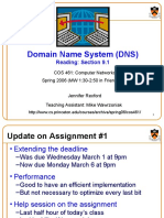 Domain Name System (DNS) : Reading: Section 9.1