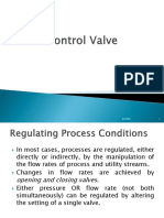 Control Valve Thumb Rule Calculation