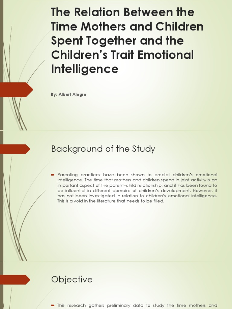 Emotional Intelligence Journal Report Pdf Emotional Intelligence