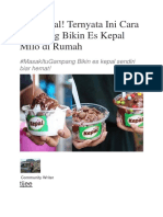 Es Kepal Milo