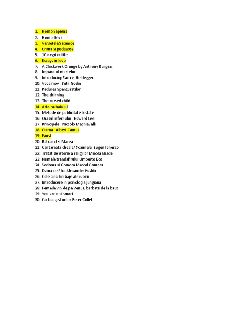 Key Literary Works and Authors | PDF | Young Adult
