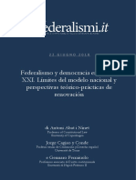 Federalismo y Democracia en El Siglo XXI