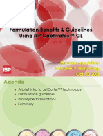 ISP Using Micro Encapsulation JetCutter Technology