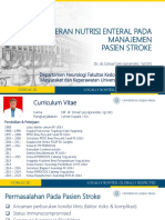 PIR - Peran Nutrisi Enteral Pada Manajemen Pasien Stroke - 14 Juli 2018 PDF