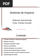 Sistemas de Arquivos
