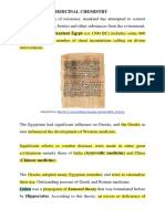 History of Medicinal Chemistry