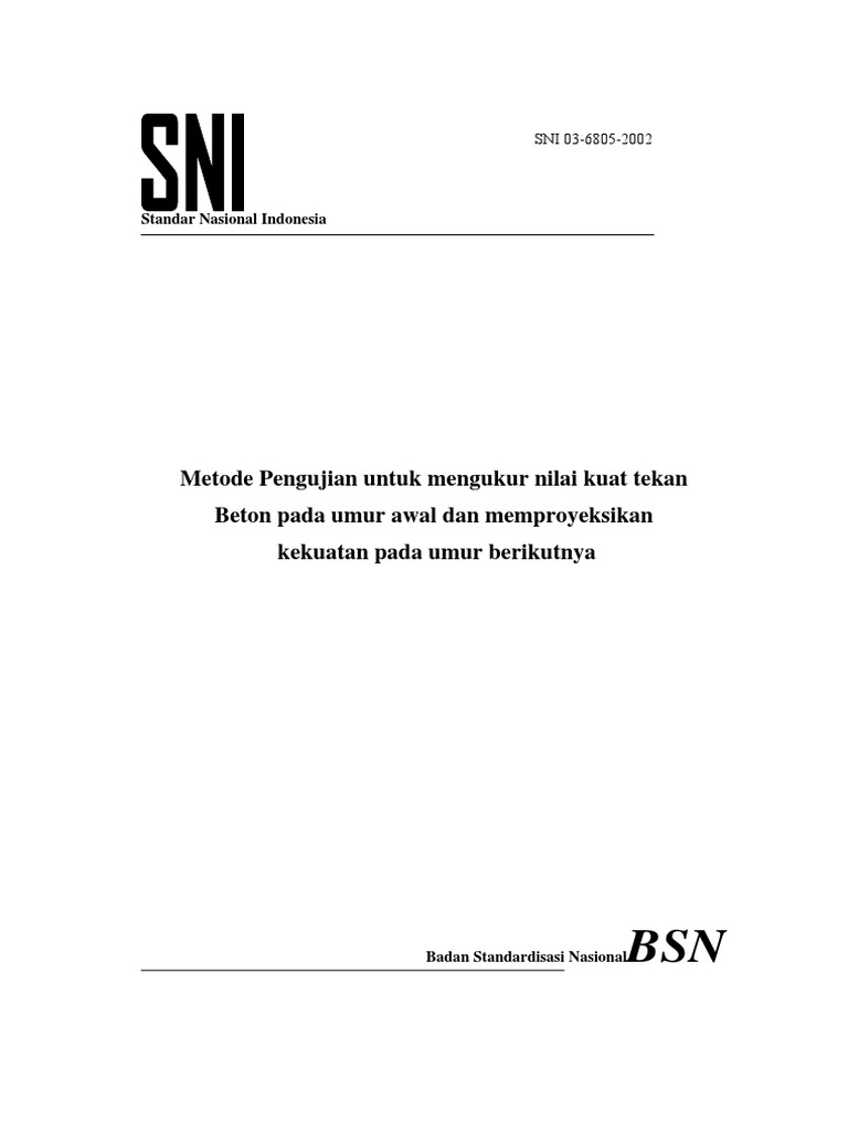 Sni 2002 PDF | PDF