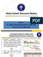 Ekonomi Makro Bogor, 2 April 2016
