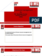 Human Resource Management By: Dr. Sandeep Kumar