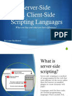 Server-Side vs. Client-Side Scripting Languages: What Are They and What Are Their Differences?