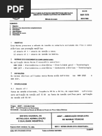 NBR 07578 - 1982 - Fios e Cabos Elétricos Com Proteção Metálica - Ensaio de Tensão Elétrica Na Cobertura