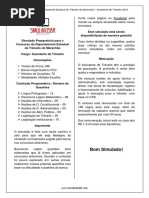 Simulado - DetranMA2018