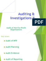 AC414 - Audit and Investigations II - Audit of No-For-Profit Organisations - NFP