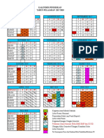 Kalender Pendidikan 2017 2018