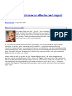 How Voltage References Affect Mixed Signal Parts