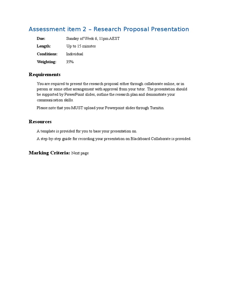 Research Proposal Presentation Guide | PDF | Microsoft Power Point ...