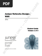 NOT Share: Juniper Networks Design - WAN