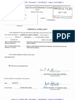 Criminal Complaint: U.S. v. Marc E. Saunders