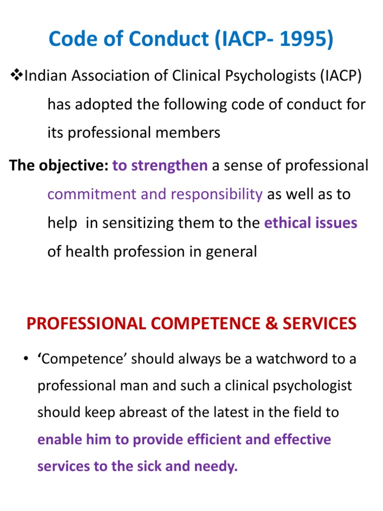Iacp Code Of Ethics Police