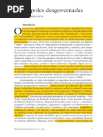 Déficit Habitacional Municipal No Brasil - 2010