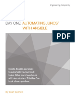 Day One- Automating Junos® with Ansible
