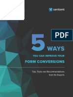5 Ways You Can Improve Form Conversions
