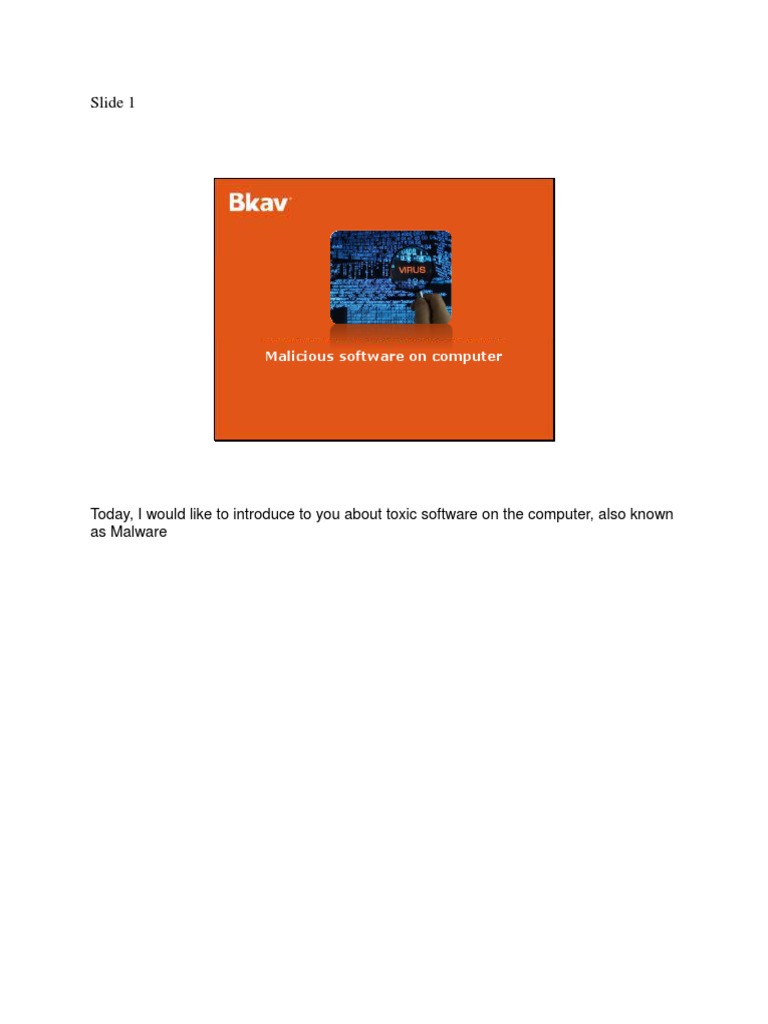 Topic 5 - Computer Virus and Malicious Code PDF | PDF | Malware ...