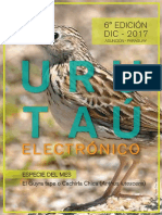 Urutau Electronico - No 6 - Diciembre 2017 - Ano 15 - Guyra Paraguay - Portalguarani