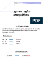 Algunas Reglas Ortográficas