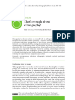 Ingold 2014 That enough about ethnography!.pdf