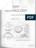 Rye Owen Pottery Technology Principles and Reconstruction PDF