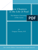 New Chapters in The Life of Paul