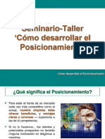 Cómo Desarrollar El Posicionamiento