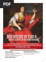 Dos Ofícios de Clio II - Programação e Divulgação