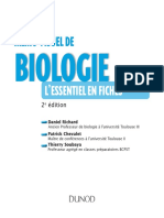 Mémo de Biologie: L'essentiel en Fiches